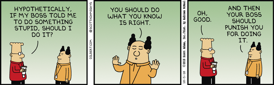 Dilbert Cartoon